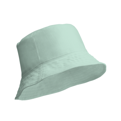 Michigan Upper Peninsula Bucket Hat (w/ Navy UP Outline) | Reversible - Sea Green