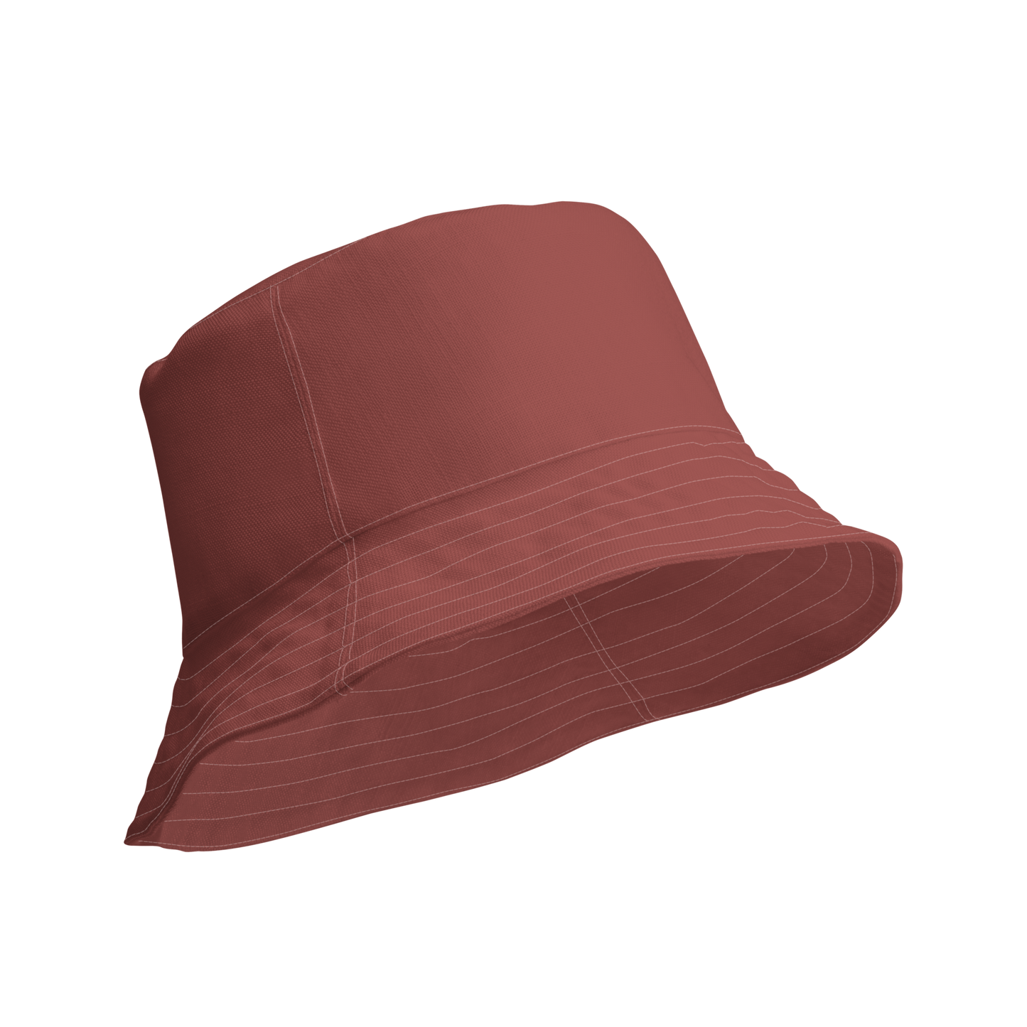 Michigan Upper Peninsula Bucket Hat (w/ UP Outline) | Reversible - Ore Dock Red