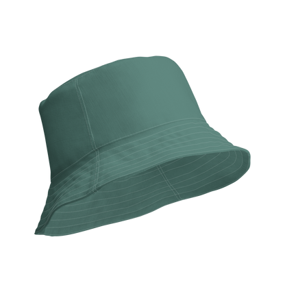 Michigan Upper Peninsula Bucket Hat (w/ UP Outline) | Reversible - Copper Green