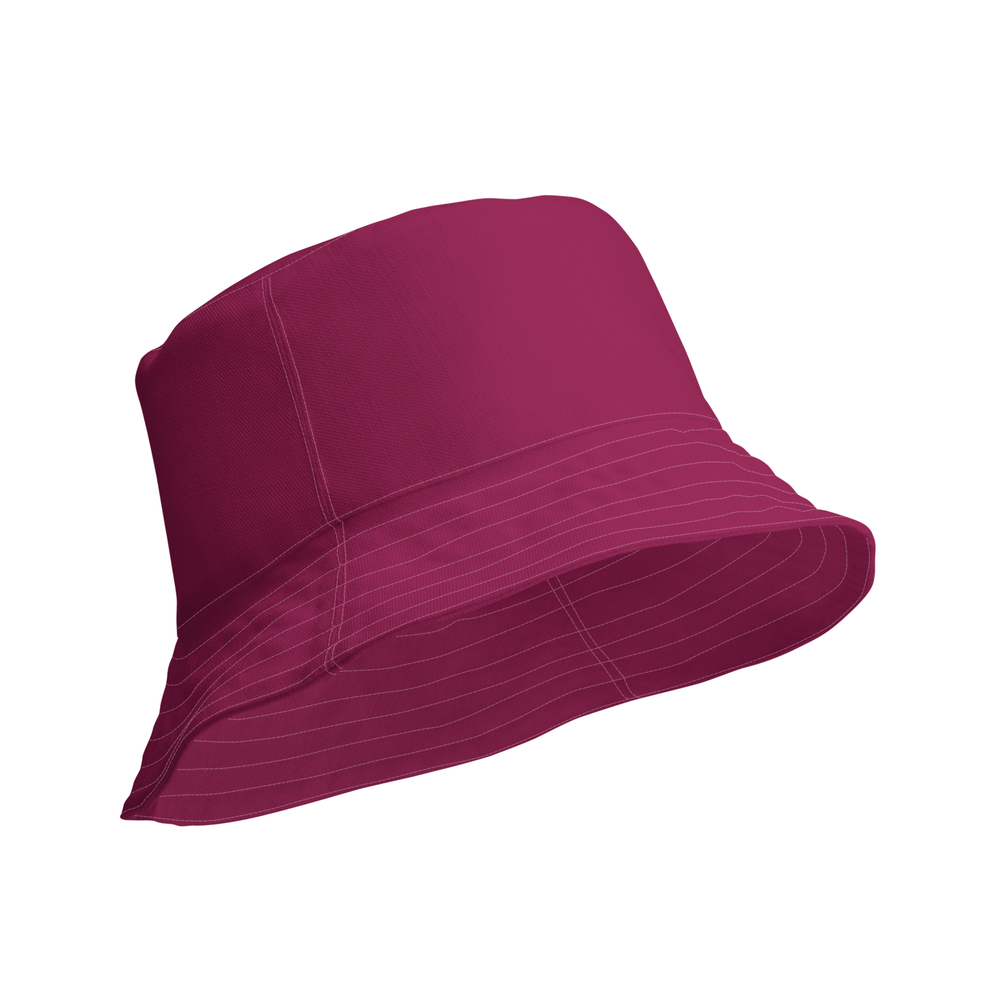 Michigan Upper Peninsula Bucket Hat (w/ UP Outline) | Reversible - Ruby Red