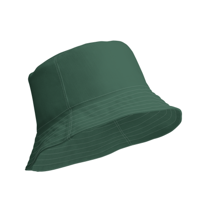 Michigan Upper Peninsula Bucket Hat (w/ UP Outline) | Reversible - Ginger Ale Green