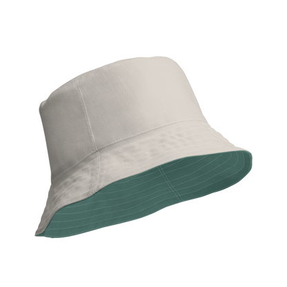 Michigan Upper Peninsula Bucket Hat | Reversible - Copper Green/Canvas Color