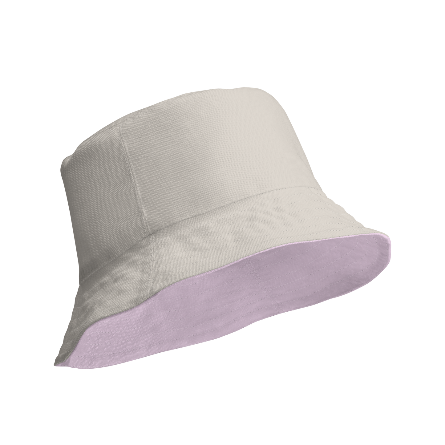 Detroit 'Old English D' Bucket Hat | Reversible - Pale Lavender/Canvas Color