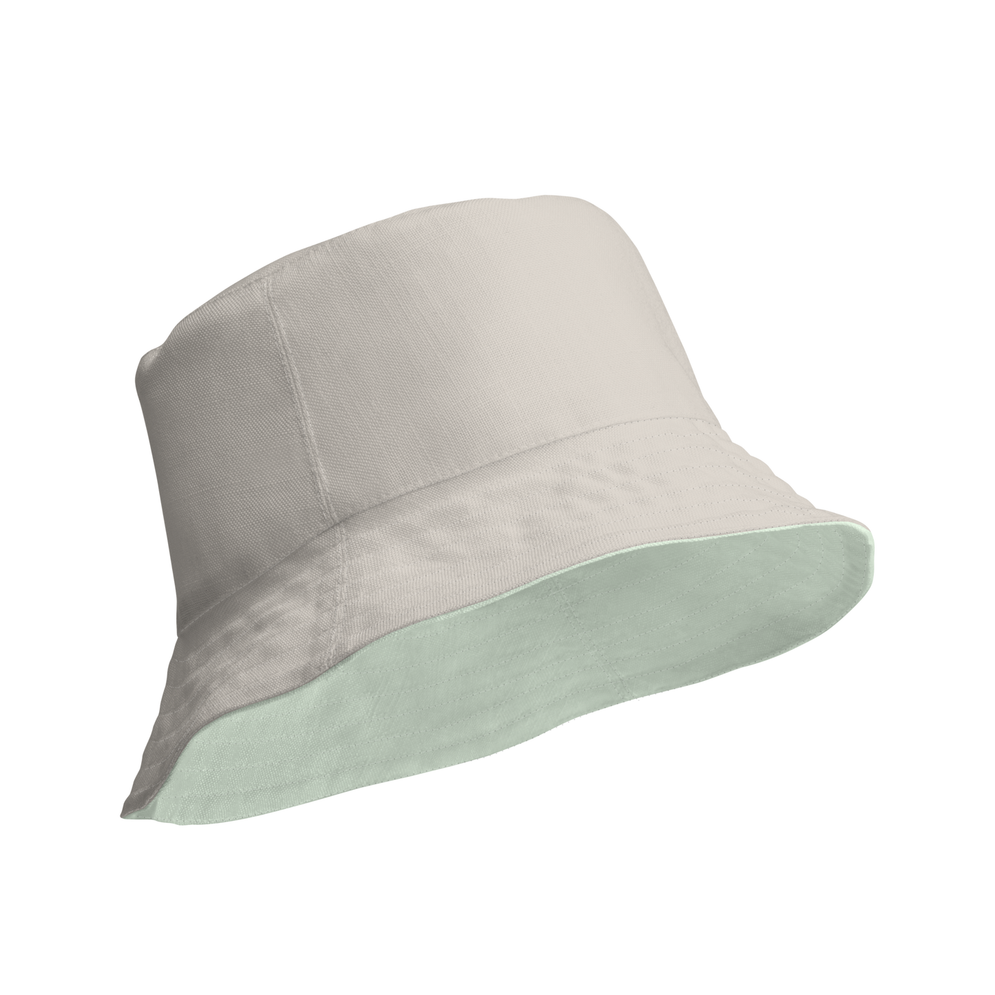 Detroit 'Old English D' Bucket Hat | Reversible - Dew Green/Canvas Color