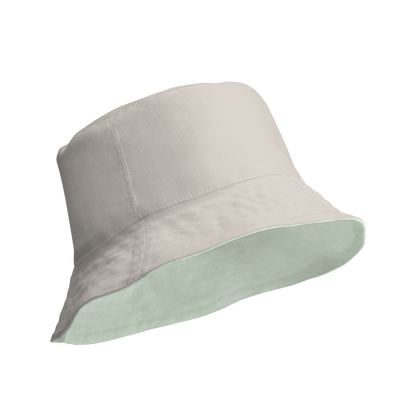 Detroit 'Old English D' Bucket Hat | Reversible - Dew Green/Canvas Color