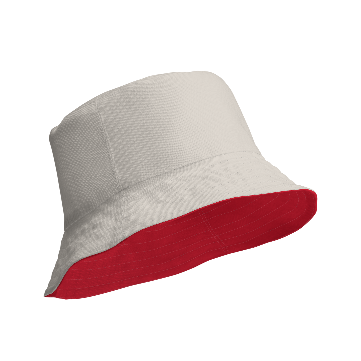 Detroit 'Old English D' Bucket Hat | Reversible - Aliform Red/Canvas Color