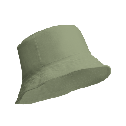 Detroit 'Old English D' Bucket Hat | Reversible - Beachgrass Green