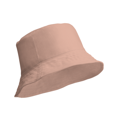 Detroit 'Old English D' Bucket Hat | Reversible - Pale Copper