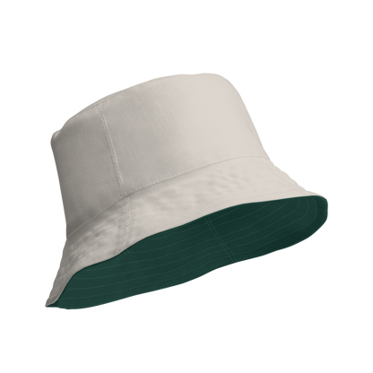 Detroit 'Old English D' Bucket Hat | Reversible - Laconic Green/Canvas Color