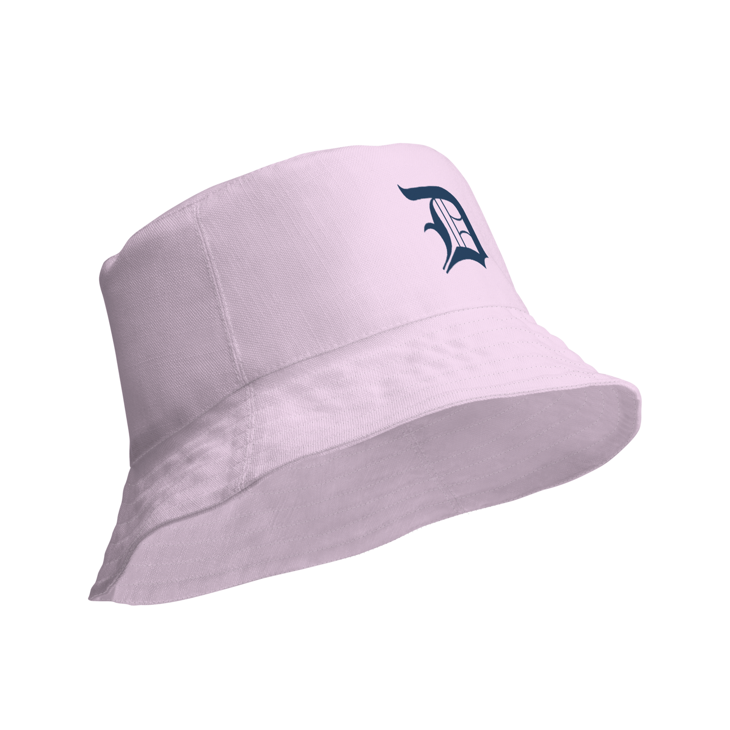 Detroit 'Old English D' Bucket Hat | Reversible - Pale Lavender