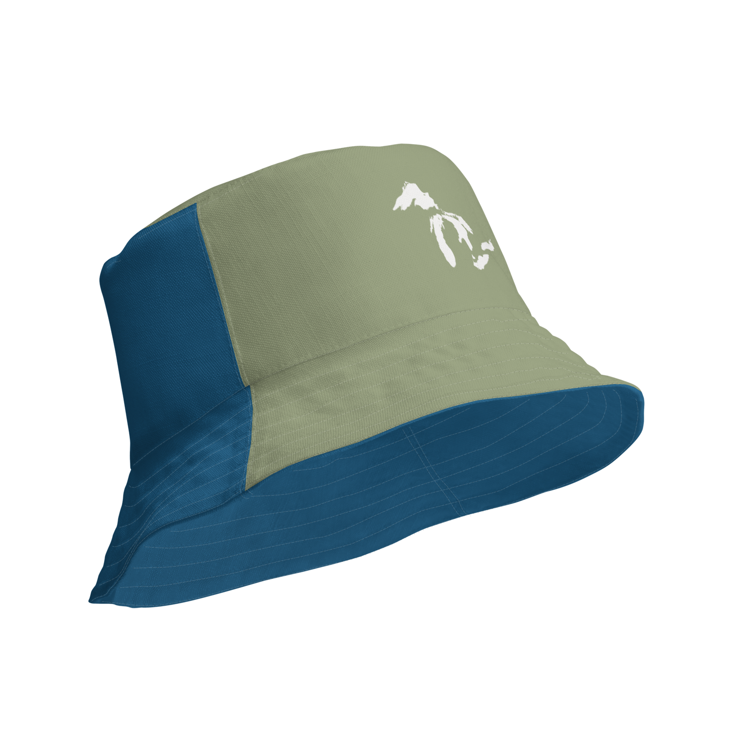 Great Lakes Reversible Bucket Hat | Beachgrass Green
