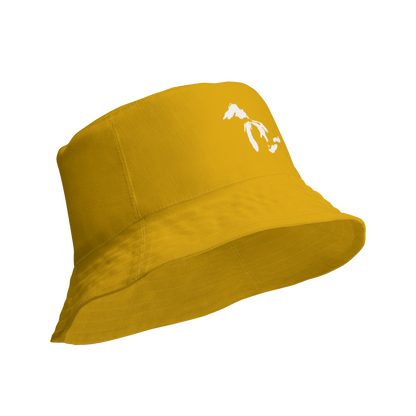 Great Lakes Reversible Bucket Hat | Gold