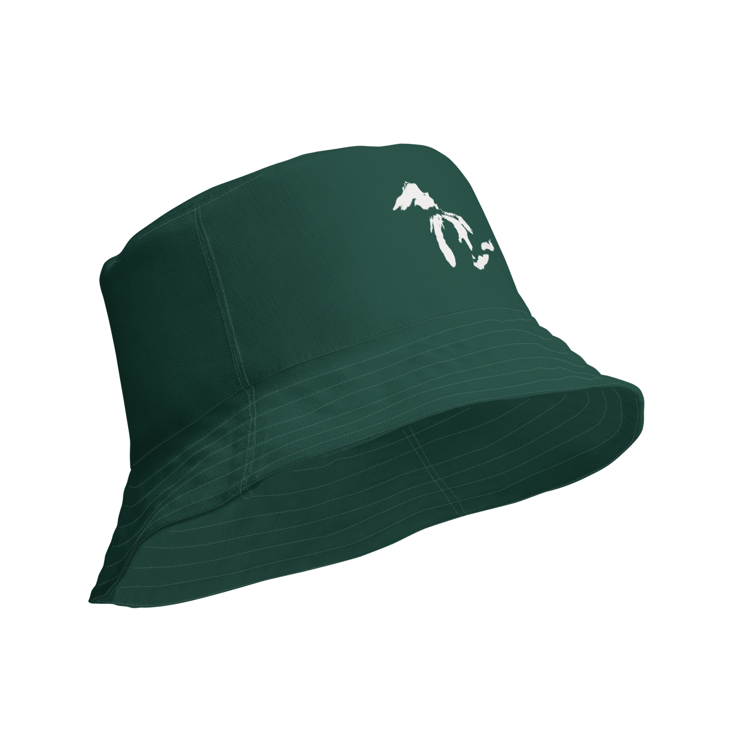 Great Lakes Reversible Bucket Hat | Laconic Green