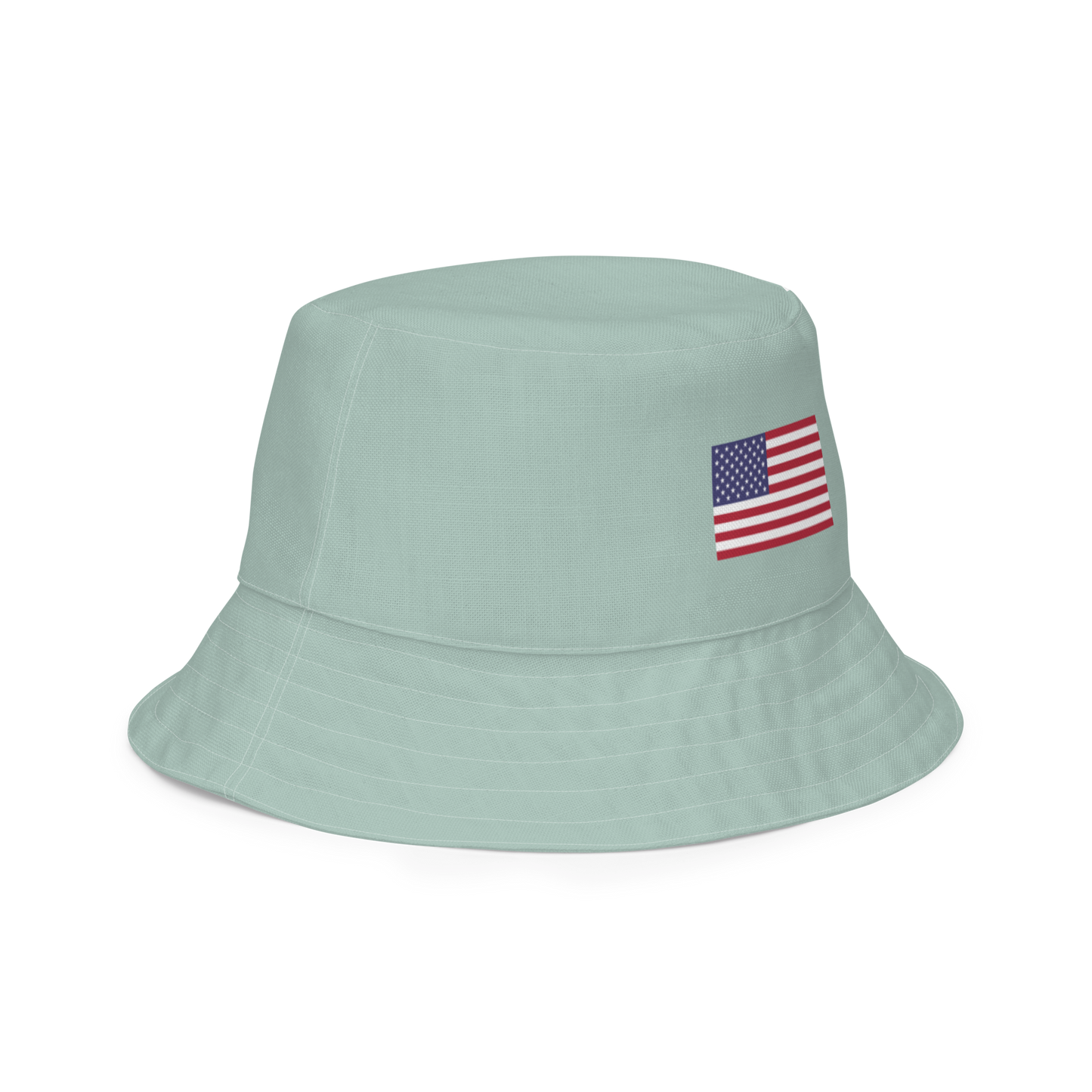 Michigan Upper Peninsula Bucket Hat (Patriot Edition) | Reversible - Opal Color