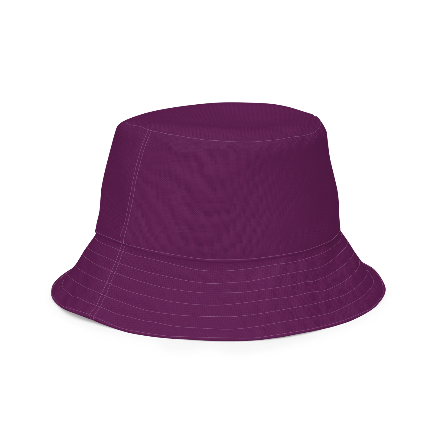 Michigan Upper Peninsula Bucket Hat (w/ UP Outline) | Reversible - Tyrian Purple