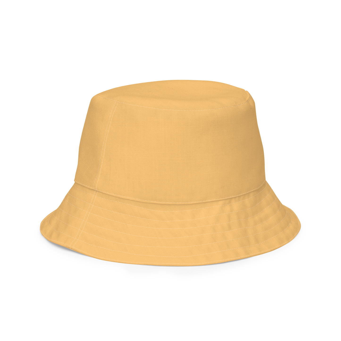 Michigan Upper Peninsula Bucket Hat (w/ UP Outline) | Reversible - Apricot Color