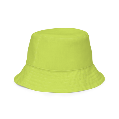 Michigan Upper Peninsula Bucket Hat (w/ UP Outline) | Reversible - Gooseberry Green