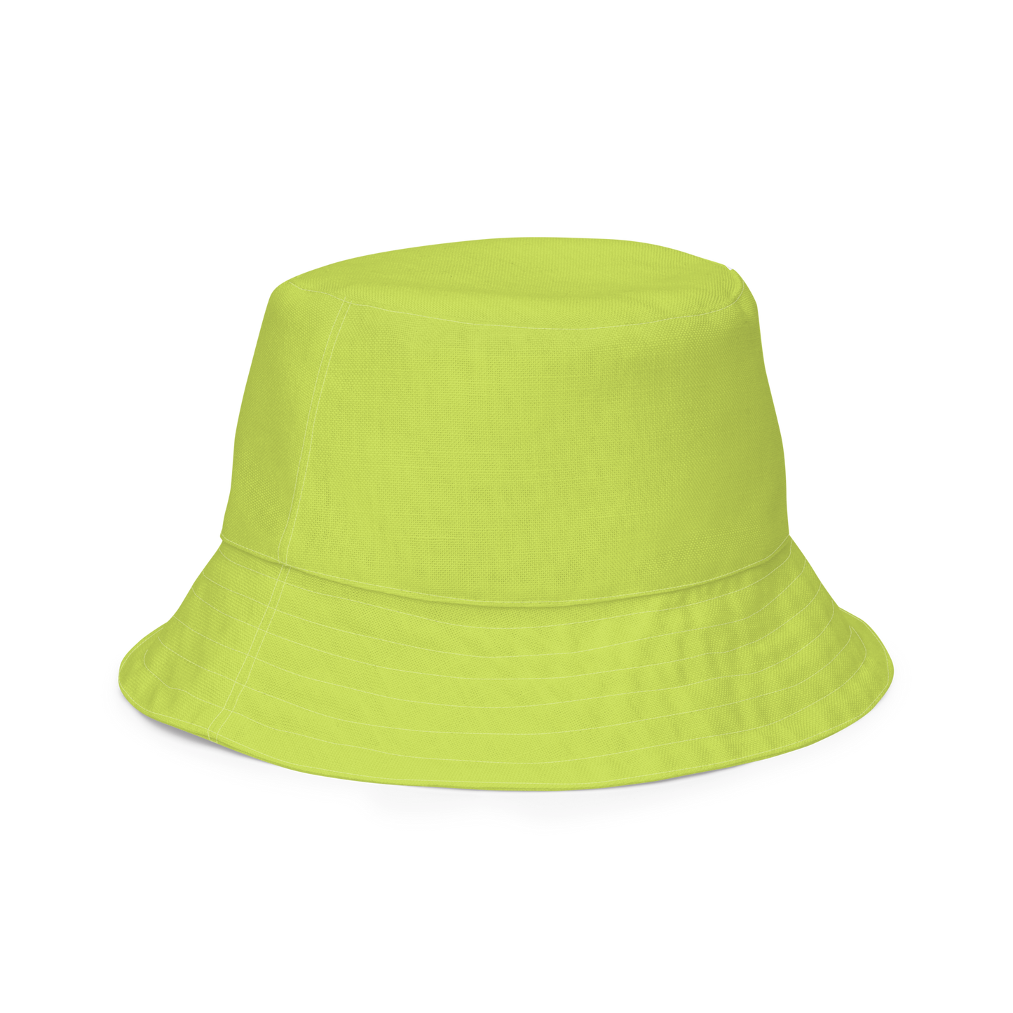 Michigan Upper Peninsula Bucket Hat (w/ Navy UP Outline) | Reversible - Green Gooseberry