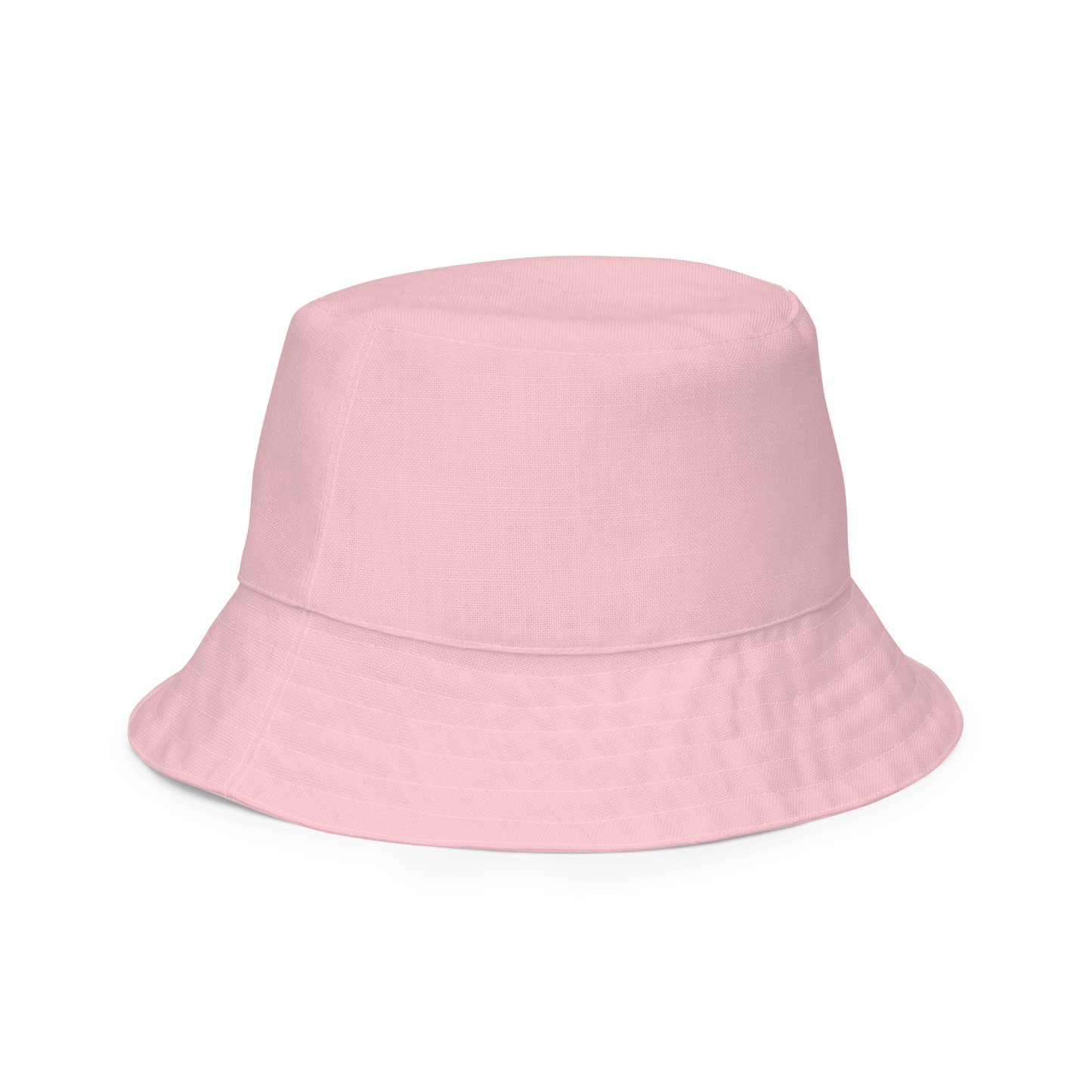 Michigan Upper Peninsula Bucket Hat (w/ Navy UP Outline) | Reversible - Pink