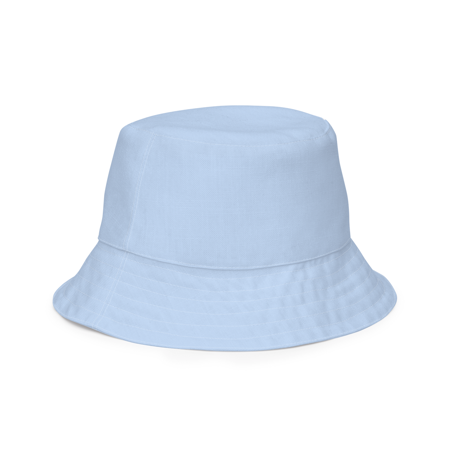 Michigan Upper Peninsula Bucket Hat (w/ Navy UP Outline) | Reversible - Light Blue