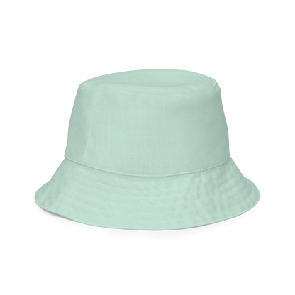 Michigan Upper Peninsula Bucket Hat (w/ Navy UP Outline) | Reversible - Sea Green