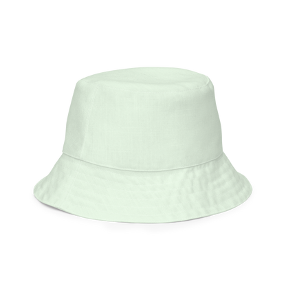 Michigan Upper Peninsula Bucket Hat (w/ Navy UP Outline) | Reversible - Dew Green