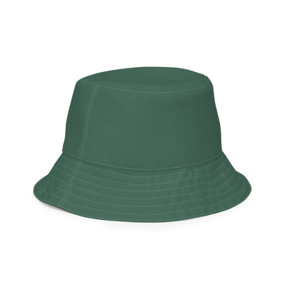 Michigan Upper Peninsula Bucket Hat (w/ UP Outline) | Reversible - Ginger Ale Green