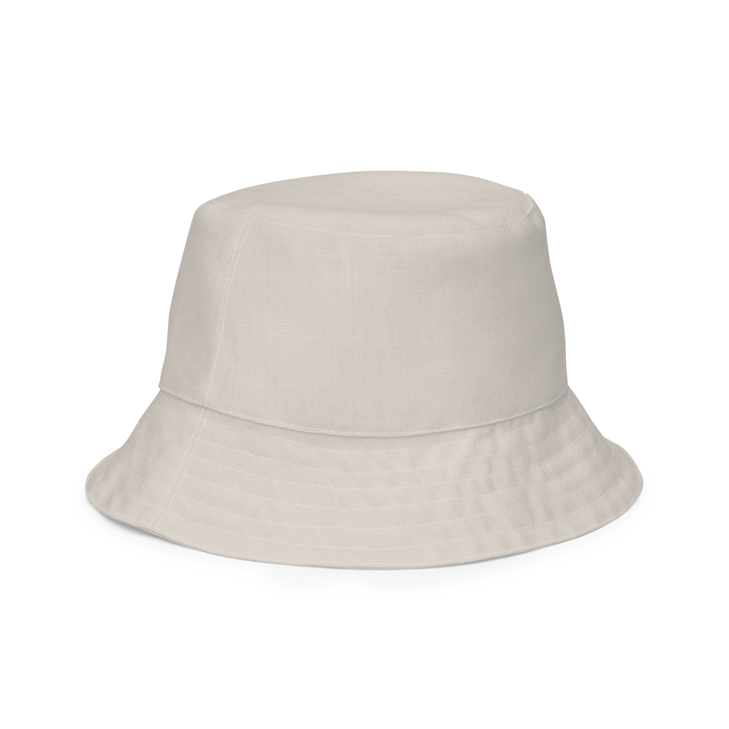 Michigan Upper Peninsula Bucket Hat | Reversible - Ore Dock Red/Canvas Color