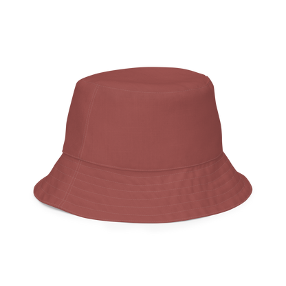 Detroit 'Old English D' Bucket Hat | Reversible - Ore Dock Red