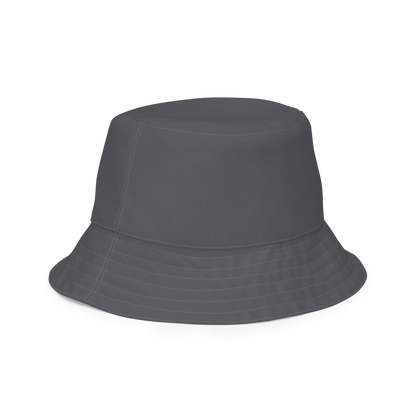 Detroit 'Old English D' Bucket Hat | Reversible - Iron Ore Grey