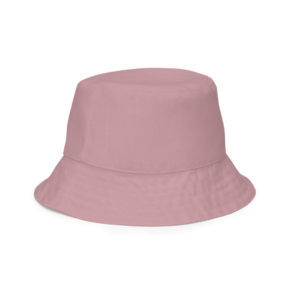 Detroit 'Old English D' Bucket Hat | Reversible - Cherry Blossom Pink