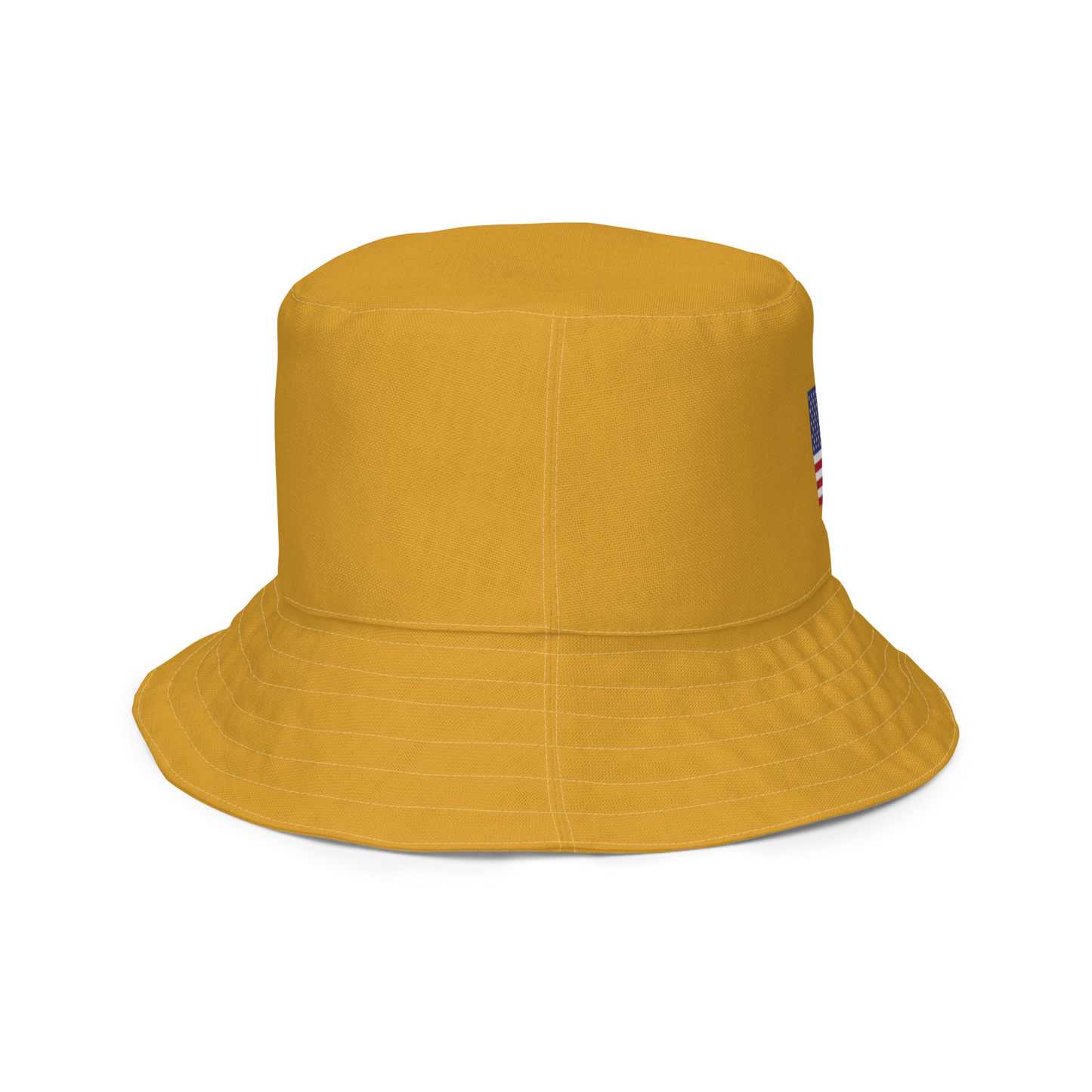 Michigan Upper Peninsula Bucket Hat (Patriot Edition) | Reversible - Gold