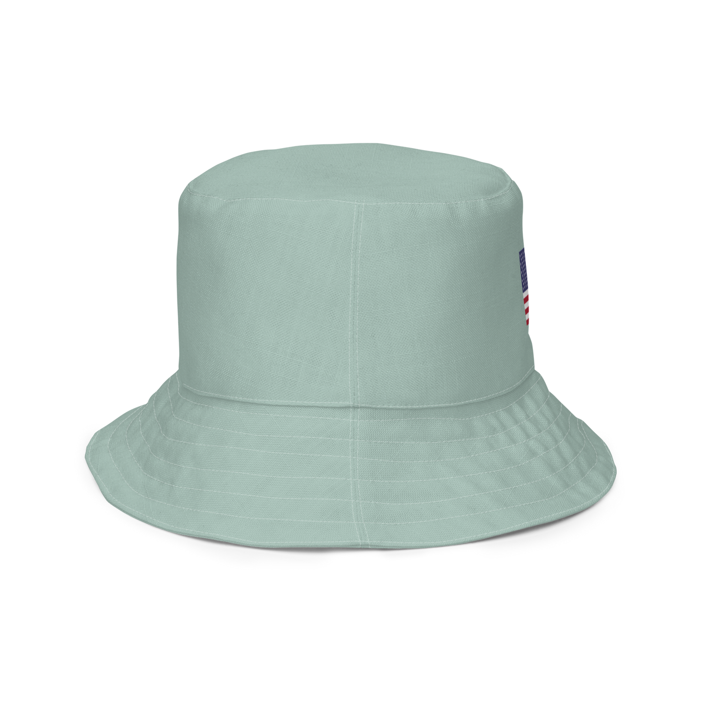 Michigan Upper Peninsula Bucket Hat (Patriot Edition) | Reversible - Opal Color