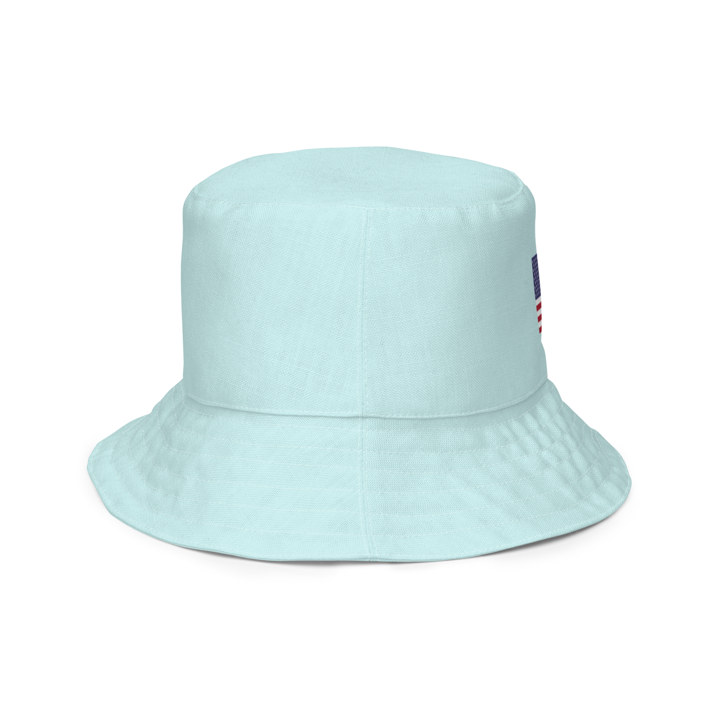 Michigan Upper Peninsula Bucket Hat (Patriot Edition) | Reversible - Cyan