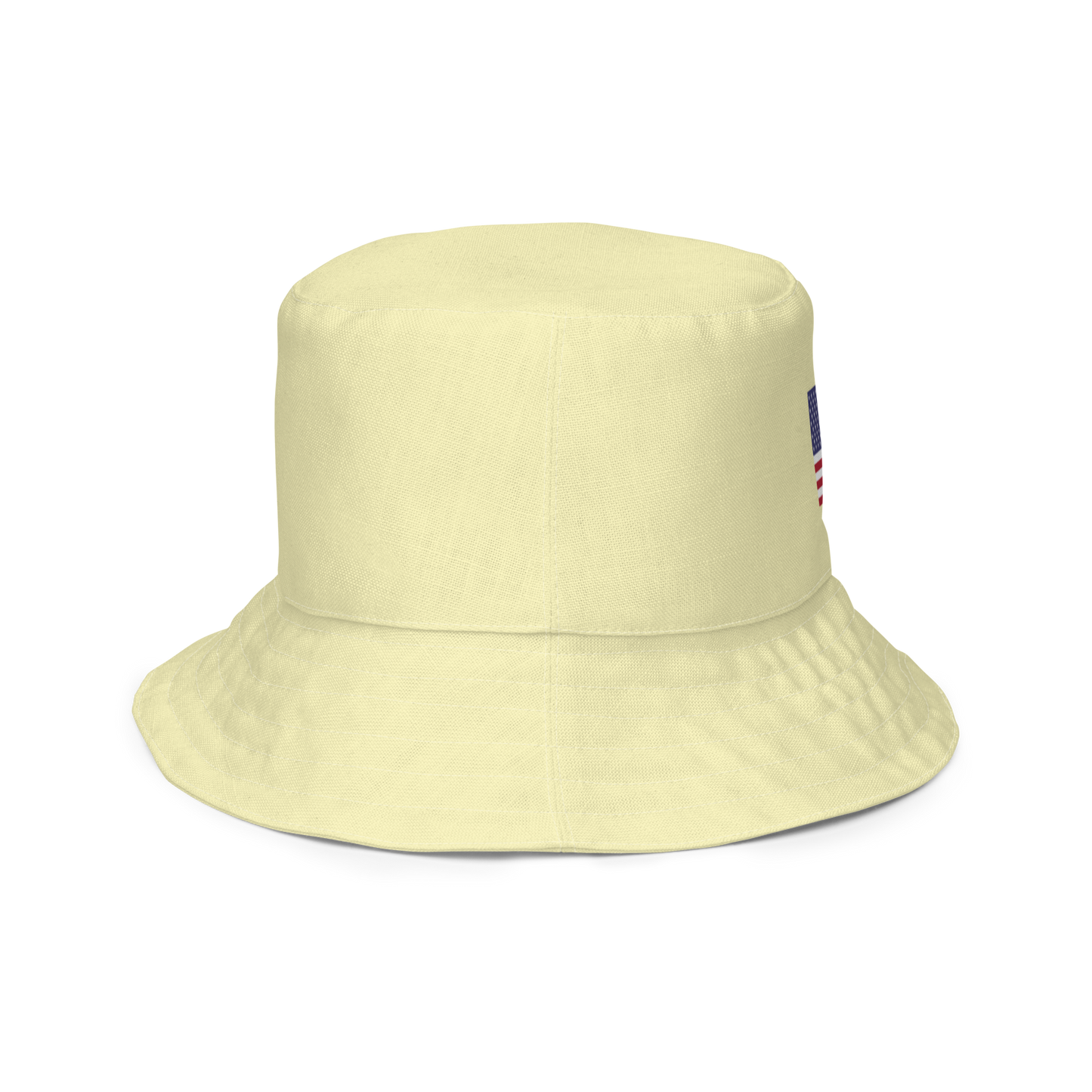 Michigan Upper Peninsula Bucket Hat (Patriot Edition) | Reversible - Canary Yellow