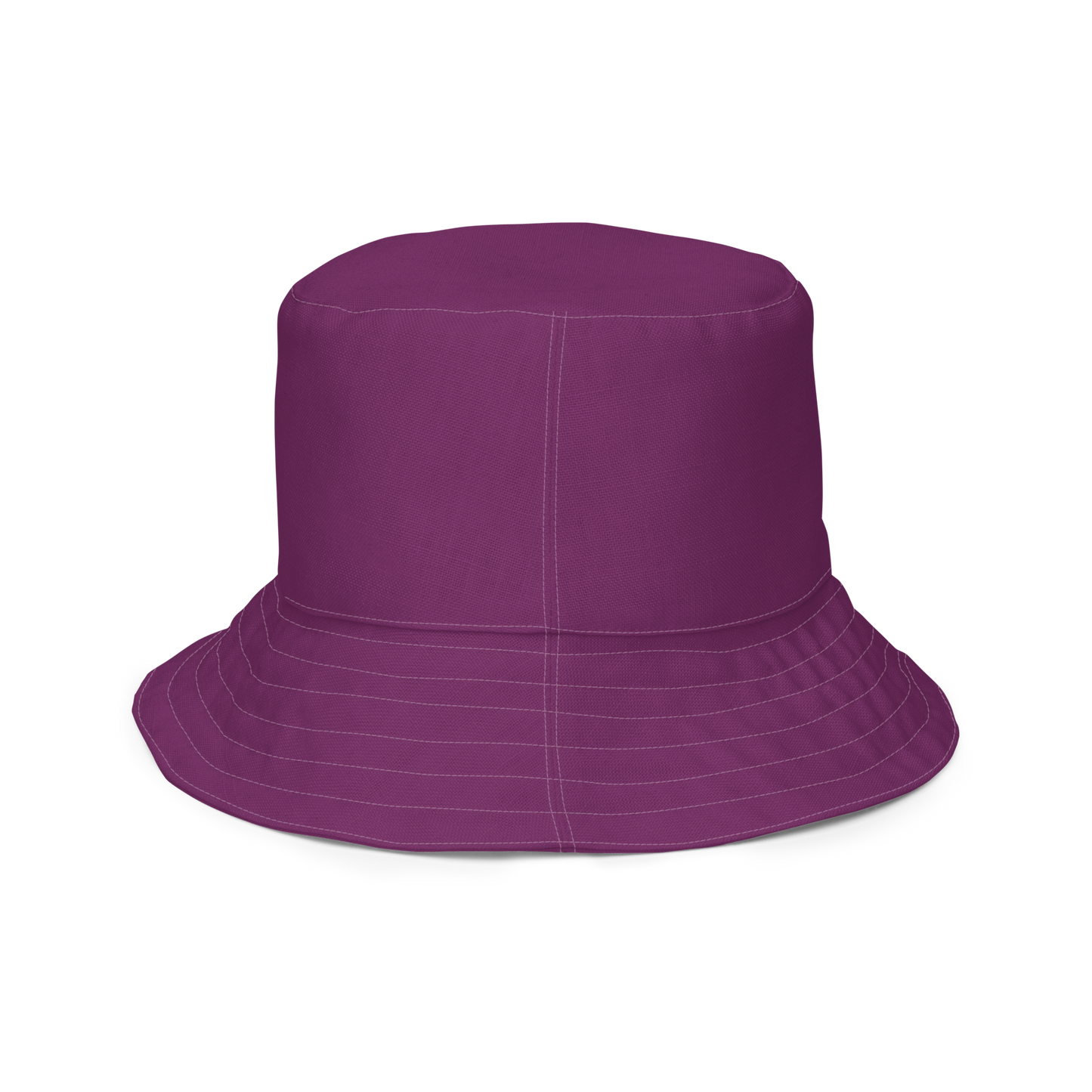 Michigan Upper Peninsula Bucket Hat (w/ UP Outline) | Reversible - Plum