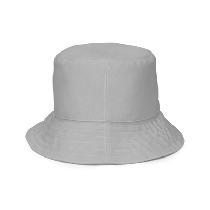 Michigan Upper Peninsula Bucket Hat (w/ UP Outline) | Reversible - Silver