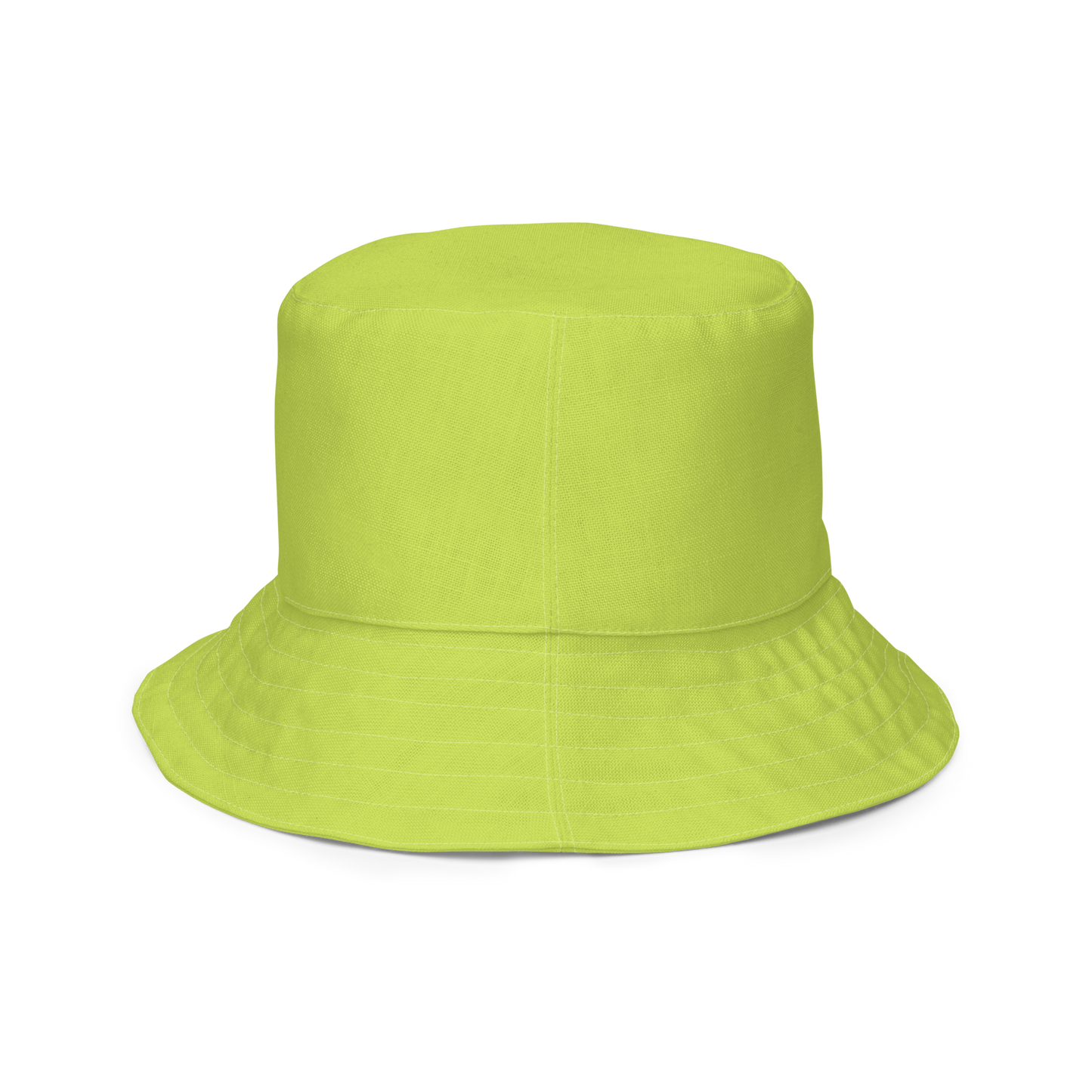 Michigan Upper Peninsula Bucket Hat (w/ Navy UP Outline) | Reversible - Green Gooseberry