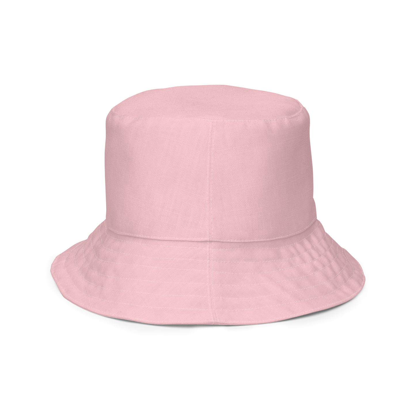 Michigan Upper Peninsula Bucket Hat (w/ Navy UP Outline) | Reversible - Pink