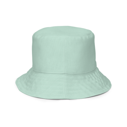 Michigan Upper Peninsula Bucket Hat (w/ Navy UP Outline) | Reversible - Sea Green