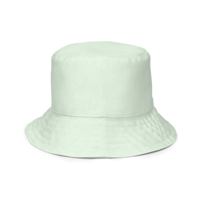 Michigan Upper Peninsula Bucket Hat (w/ Navy UP Outline) | Reversible - Dew Green