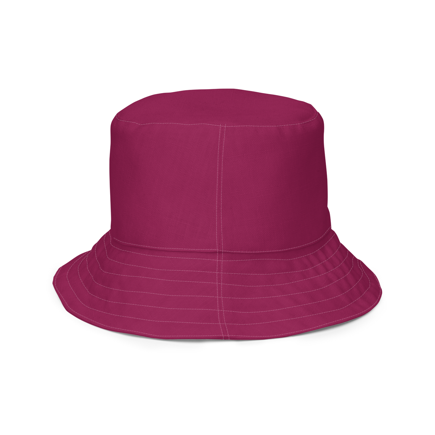 Michigan Upper Peninsula Bucket Hat (w/ UP Outline) | Reversible - Ruby Red