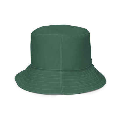 Michigan Upper Peninsula Bucket Hat (w/ UP Outline) | Reversible - Ginger Ale Green