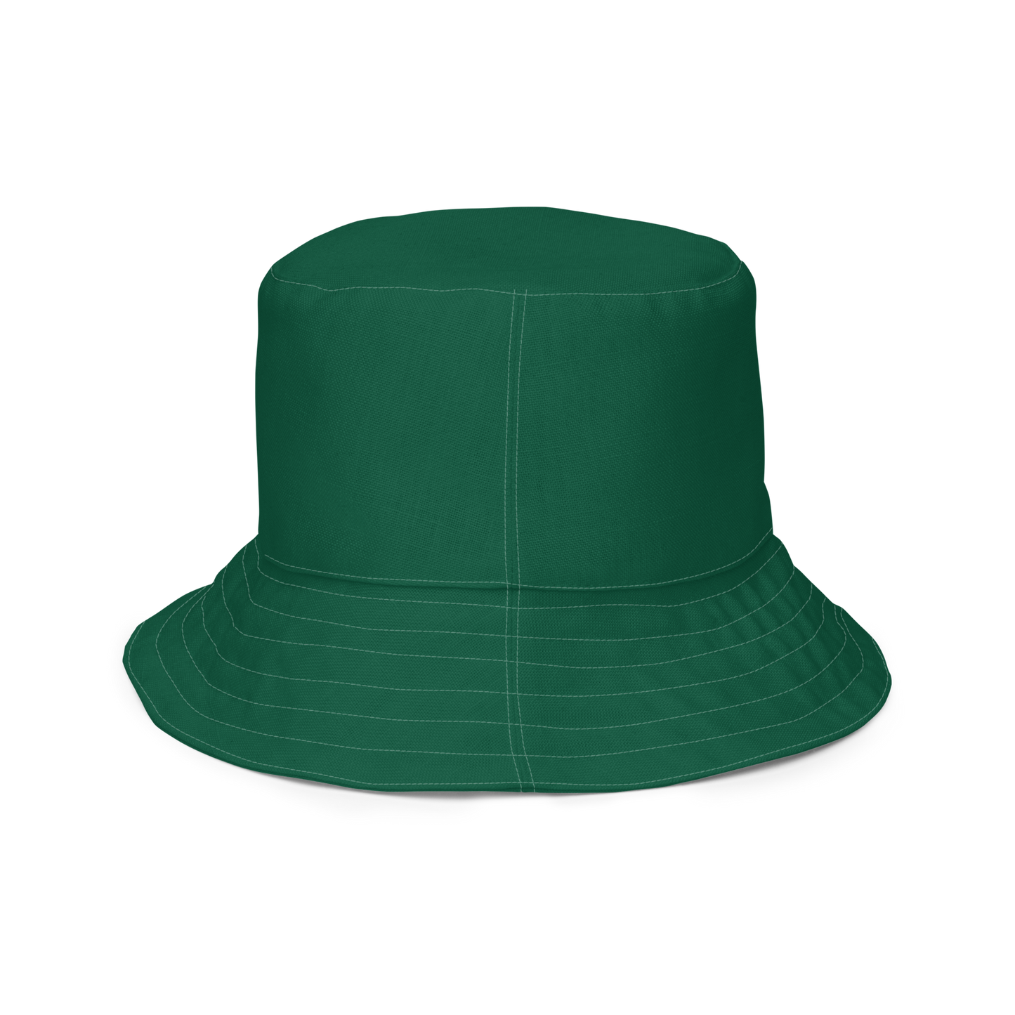 Michigan Upper Peninsula Bucket Hat (w/ Gold UP Outline) | Reversible - Superior Green