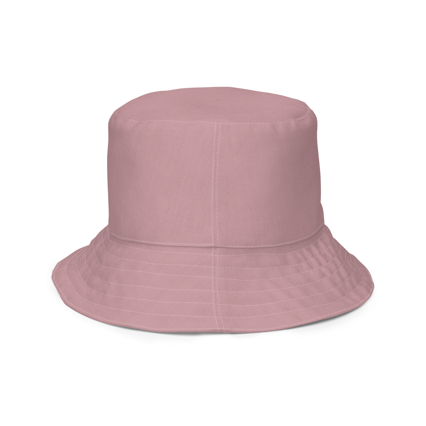 Michigan Upper Peninsula Bucket Hat (w/ UP Finland Flag) | Reversible - Cherry Blossom Pink