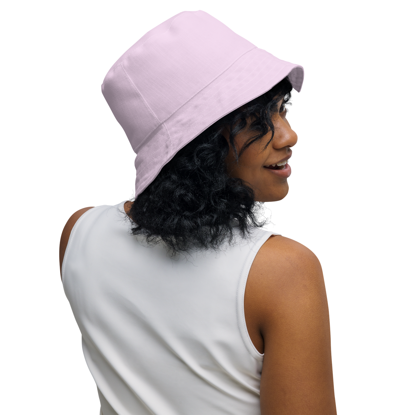 Michigan Upper Peninsula Bucket Hat (w/ UP Pride Flag) | Reversible - Pale Lavender