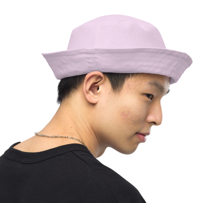 Michigan Upper Peninsula Bucket Hat (w/ UP Pride Flag) | Reversible - Pale Lavender