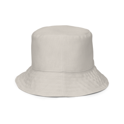 Michigan Upper Peninsula Bucket Hat | Reversible - Hickory/Canvas Color