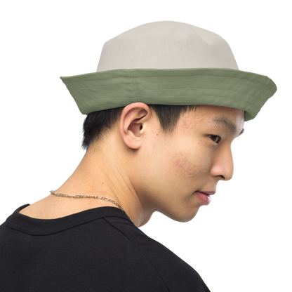 Detroit 'Old English D' Bucket Hat | Reversible - Beachgrass Green/Canvas Color