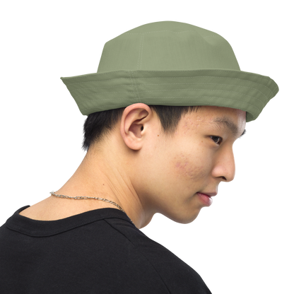 Detroit 'Old English D' Bucket Hat | Reversible - Beachgrass Green